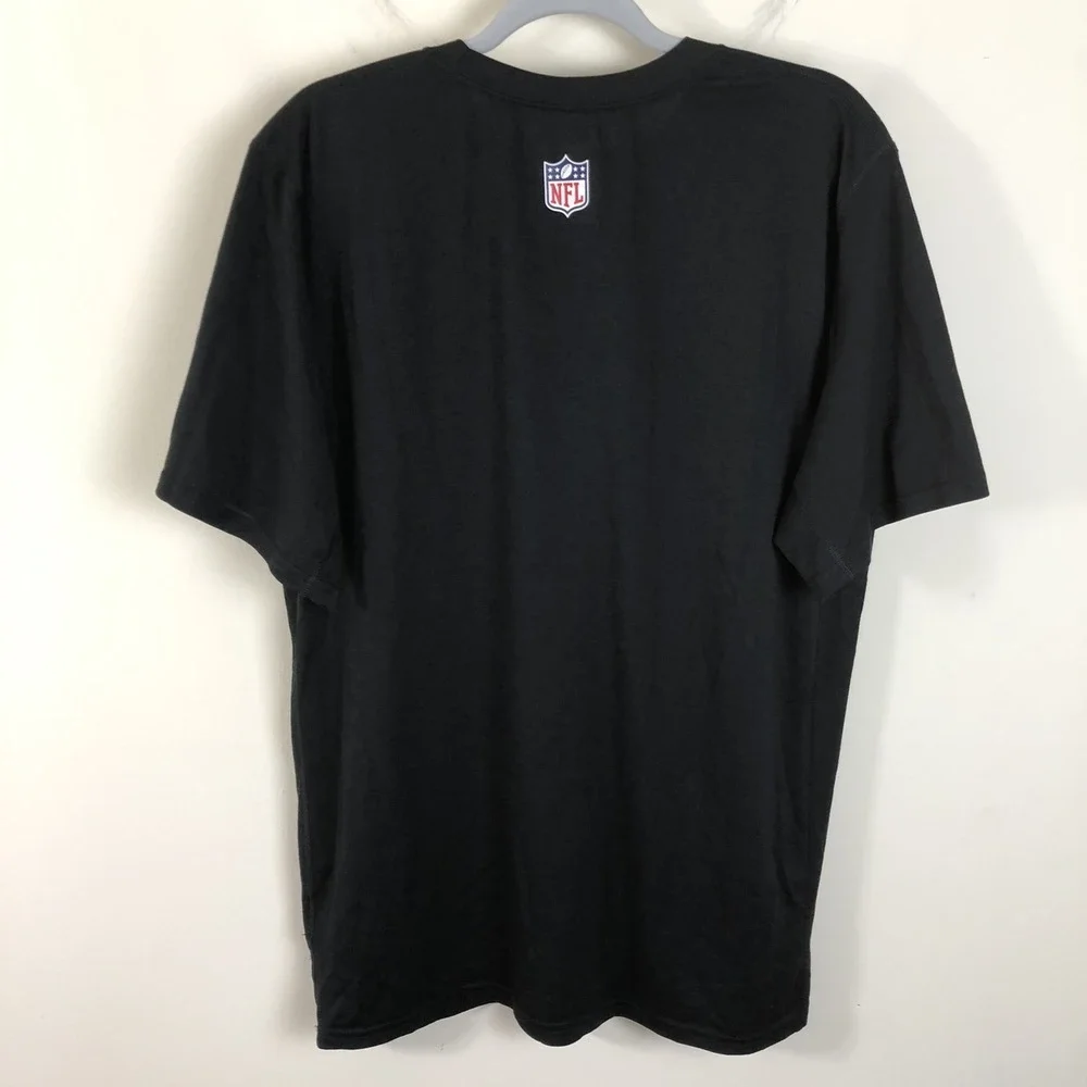 Nike Dri-Fit NFL On Field Carolina Panthers T-shirt Men's L Black Football